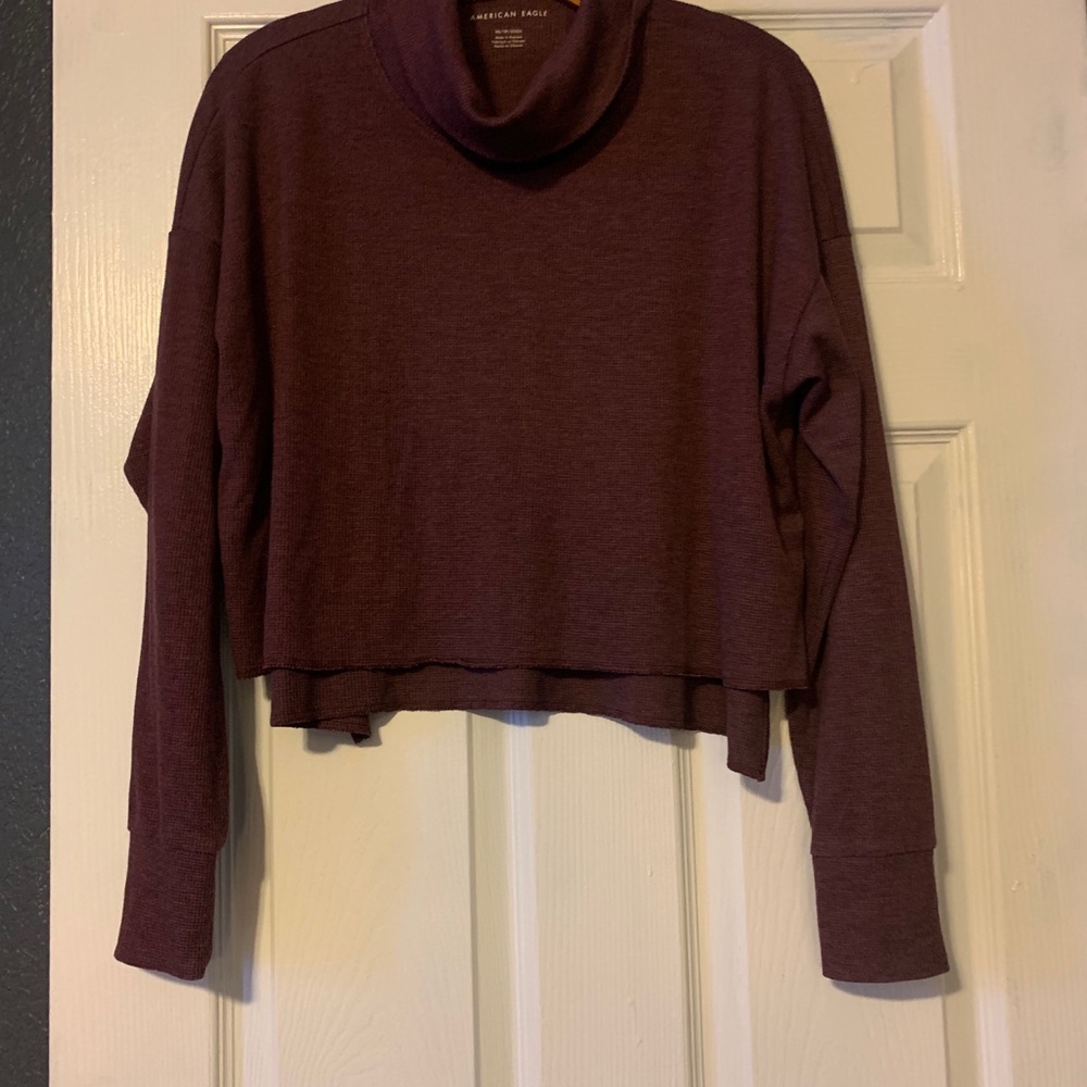 NWOT American Eagle cropped turtle neck